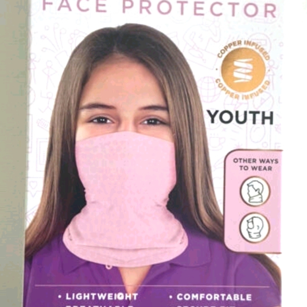 Copper fit face protector (Youth Size)